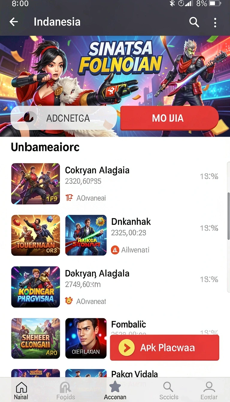 Cuplikan layar aplikasi Aplikasi qq222 Terbaru untuk Android dan iOS