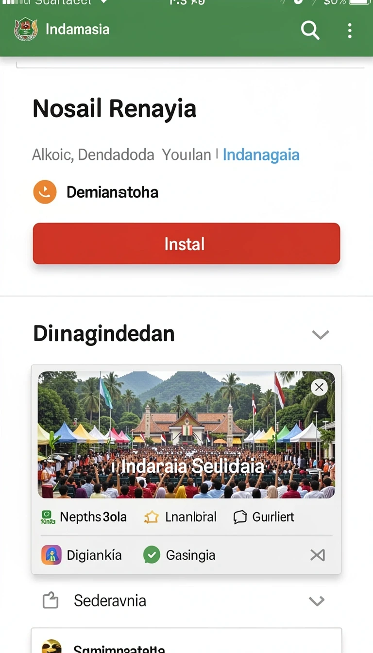 Tampilan Review Aplikasi garuda999